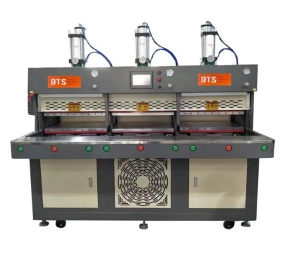 DTS‑CYH14P 3 Stations Upper Moulding Machine (2 Hot & 1 Cold)